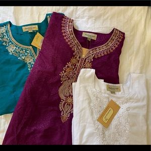 Indian Tops- bundle of 3